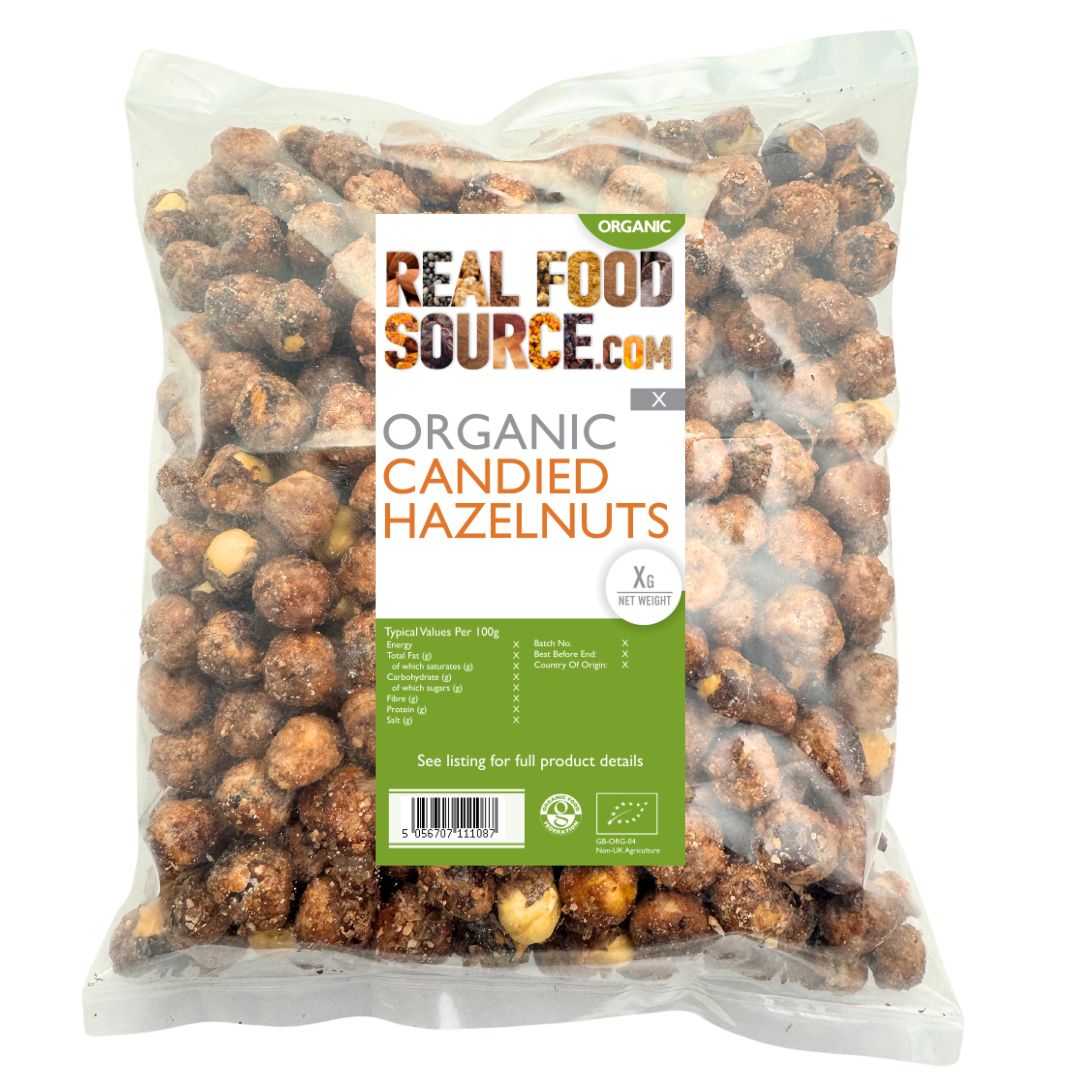 Organic Candied Hazelnuts