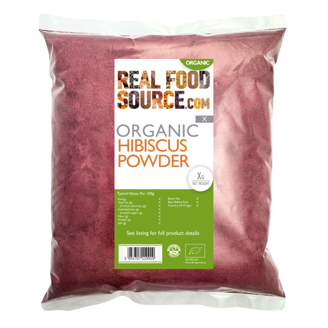 Organic Hibiscus Powder – RealFoodSource