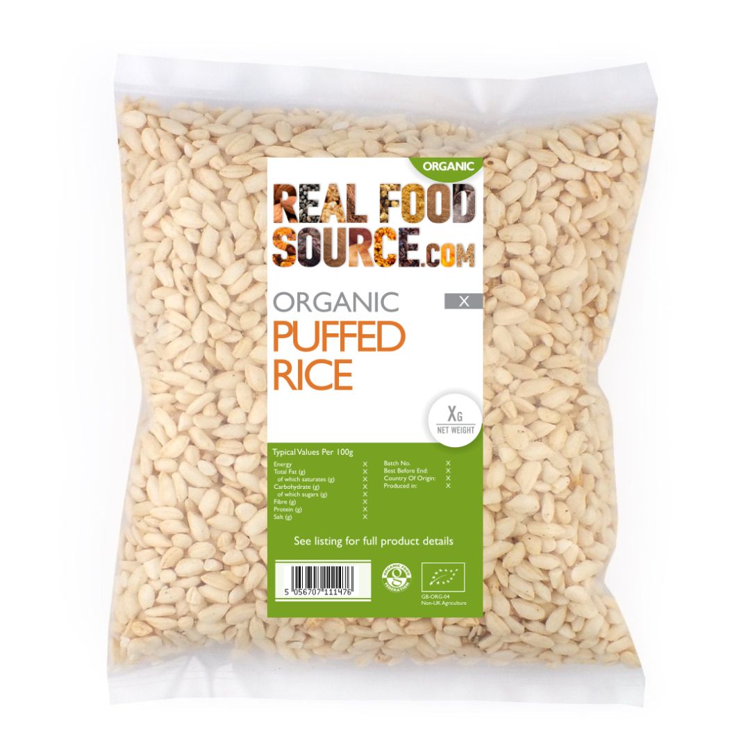 Organic Puffed Brown Rice