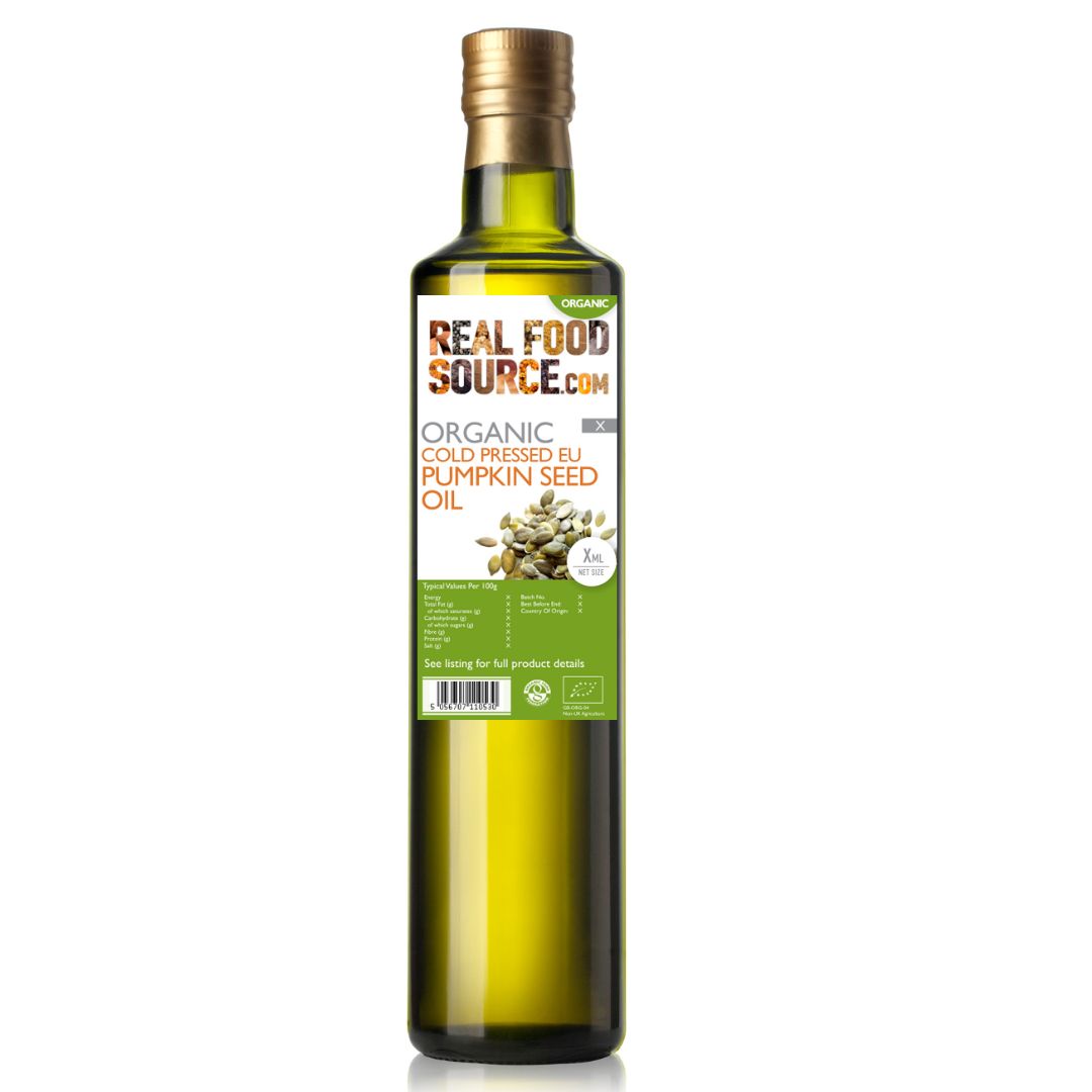 Organic Cold Pressed EU Pumpkin Seed Oil