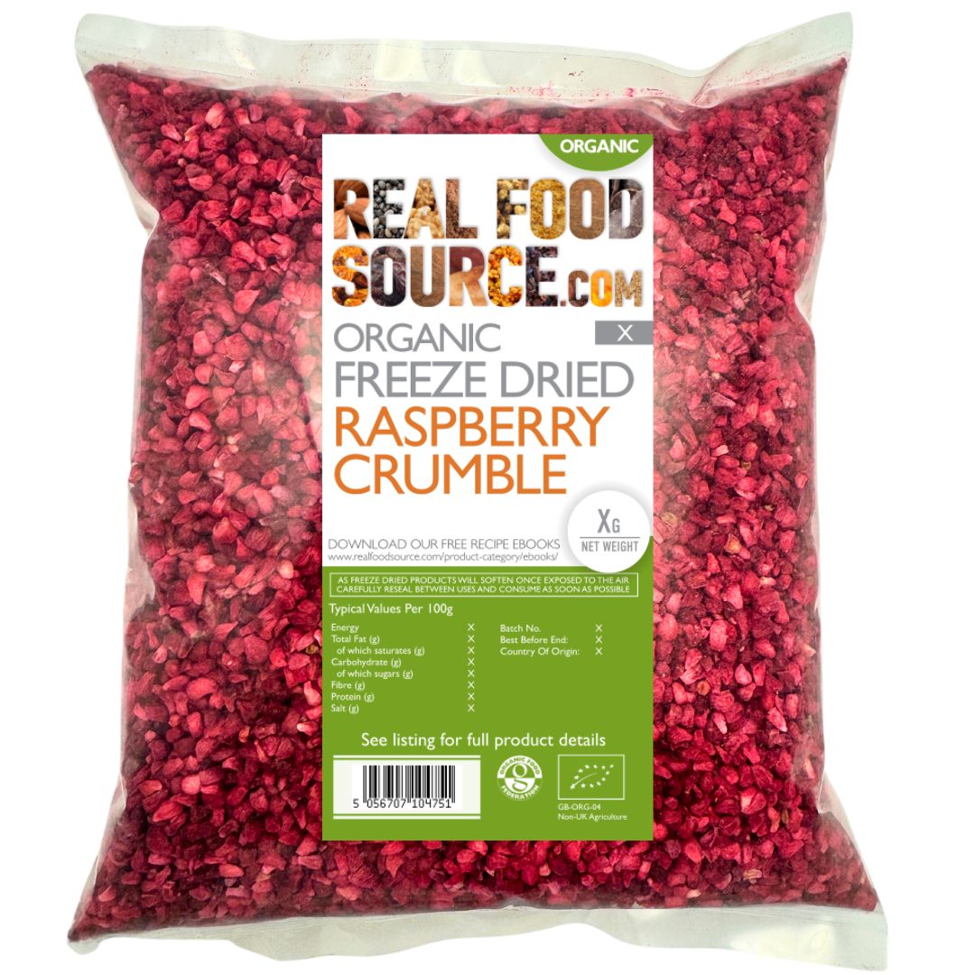 Organic Freeze Dried Raspberry Crumble