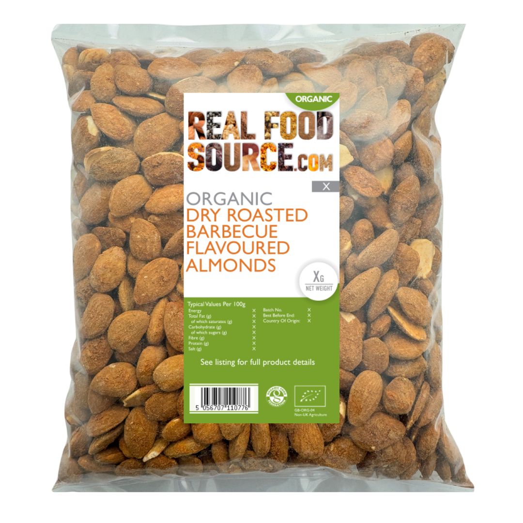 Organic Dry Roasted Barbecue Almonds