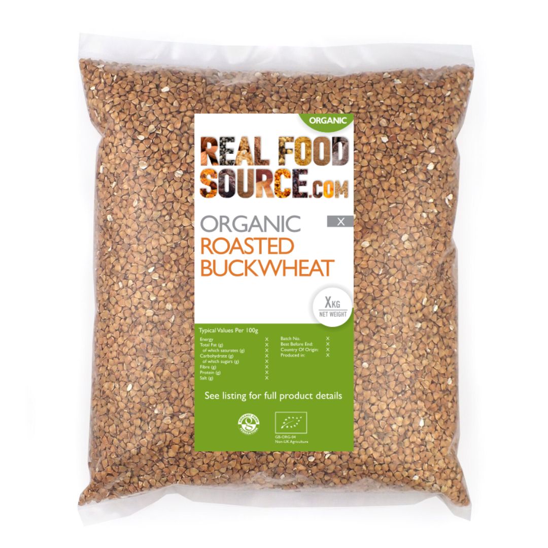 Organic Roasted Buckwheat – RealFoodSource