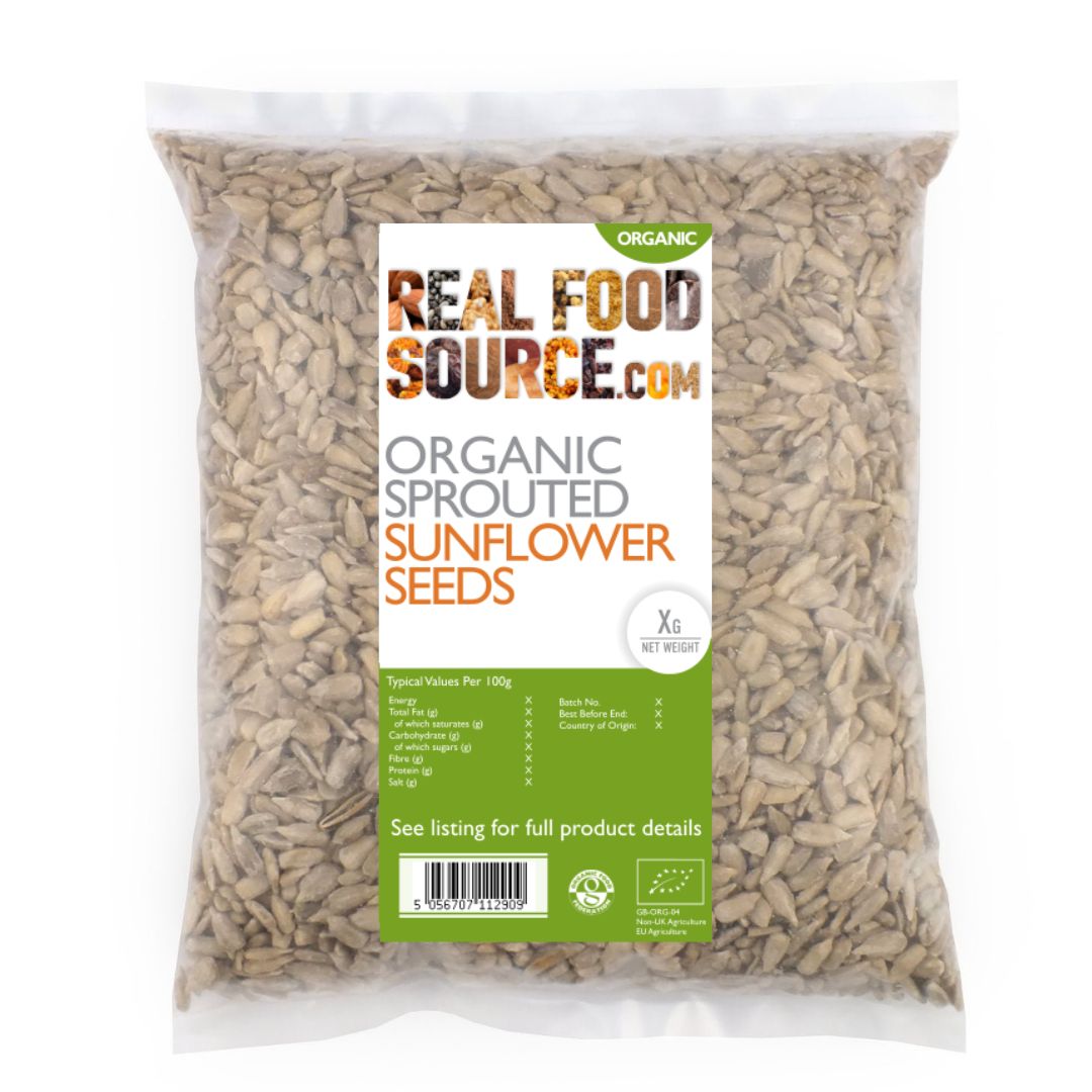 Organic Sprouted Sunflower Seeds