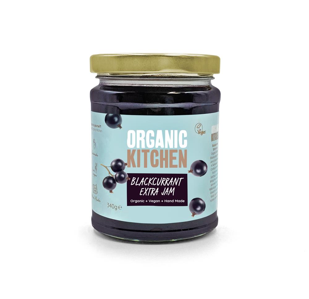 Organic Kitchen Organic Blackcurrant Extra Fruit Jam