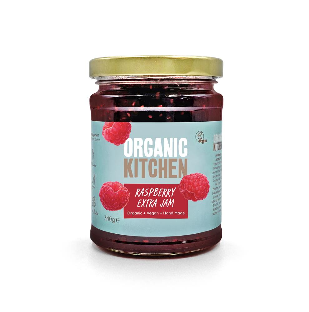 Organic Kitchen Organic Raspberry Extra Fruit Jam