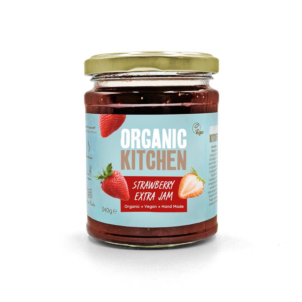 Organic Kitchen Organic Strawberry Extra Fruit Jam