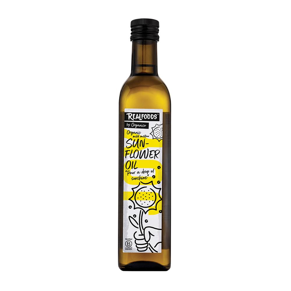 Organico Organic Virgin Cold-pressed Sunflower Oil