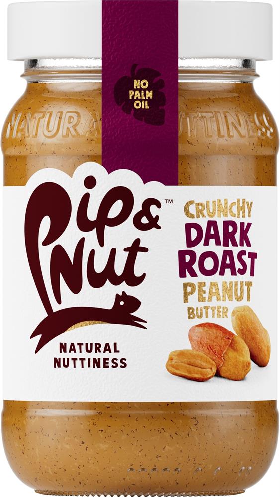 Pip and Nut - Dark Roast Crunchy Peanut Butter 300g