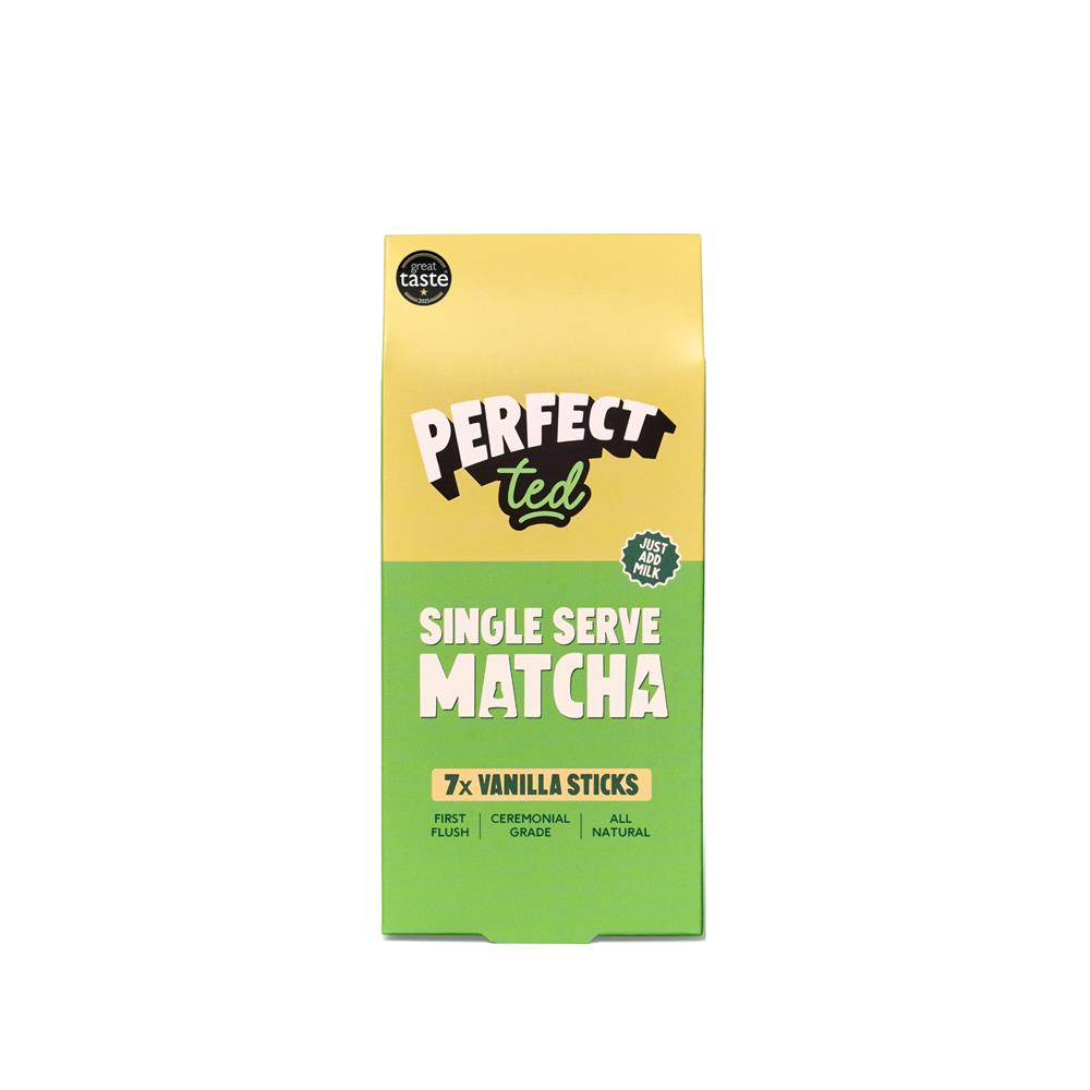 PerfectTed - Matcha Powder Sachets Vanilla 7 x 5g