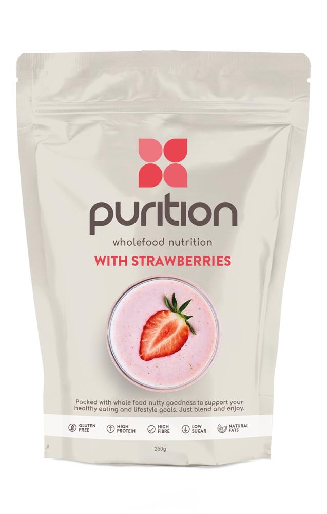 Purition - Wholefood Nutrition with Strawberries 250g