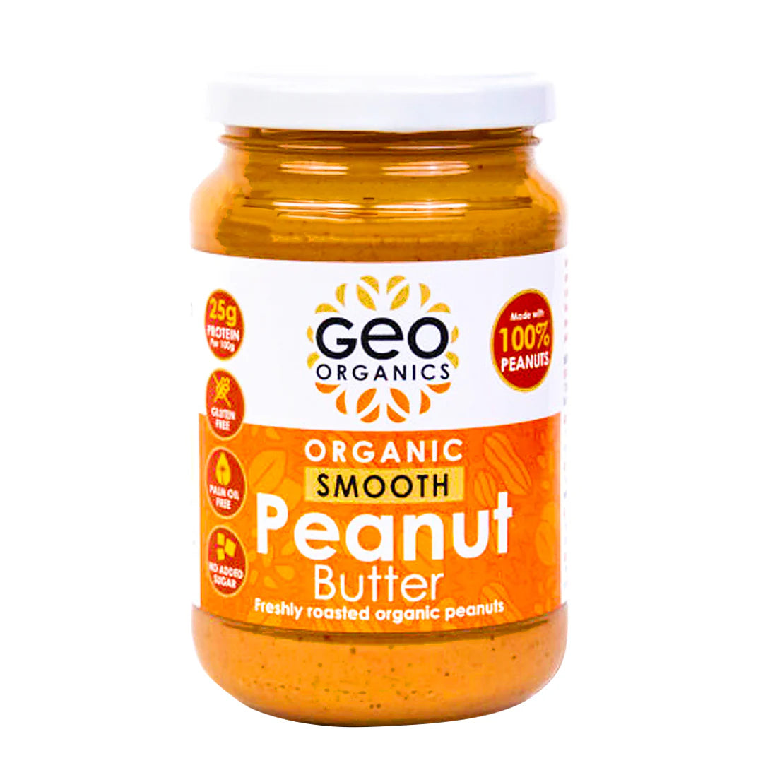 Geo Organics - 100% Organic Peanut Butter Smooth