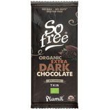 Plamil So Free Organic Extra Dark Chocolate Bar