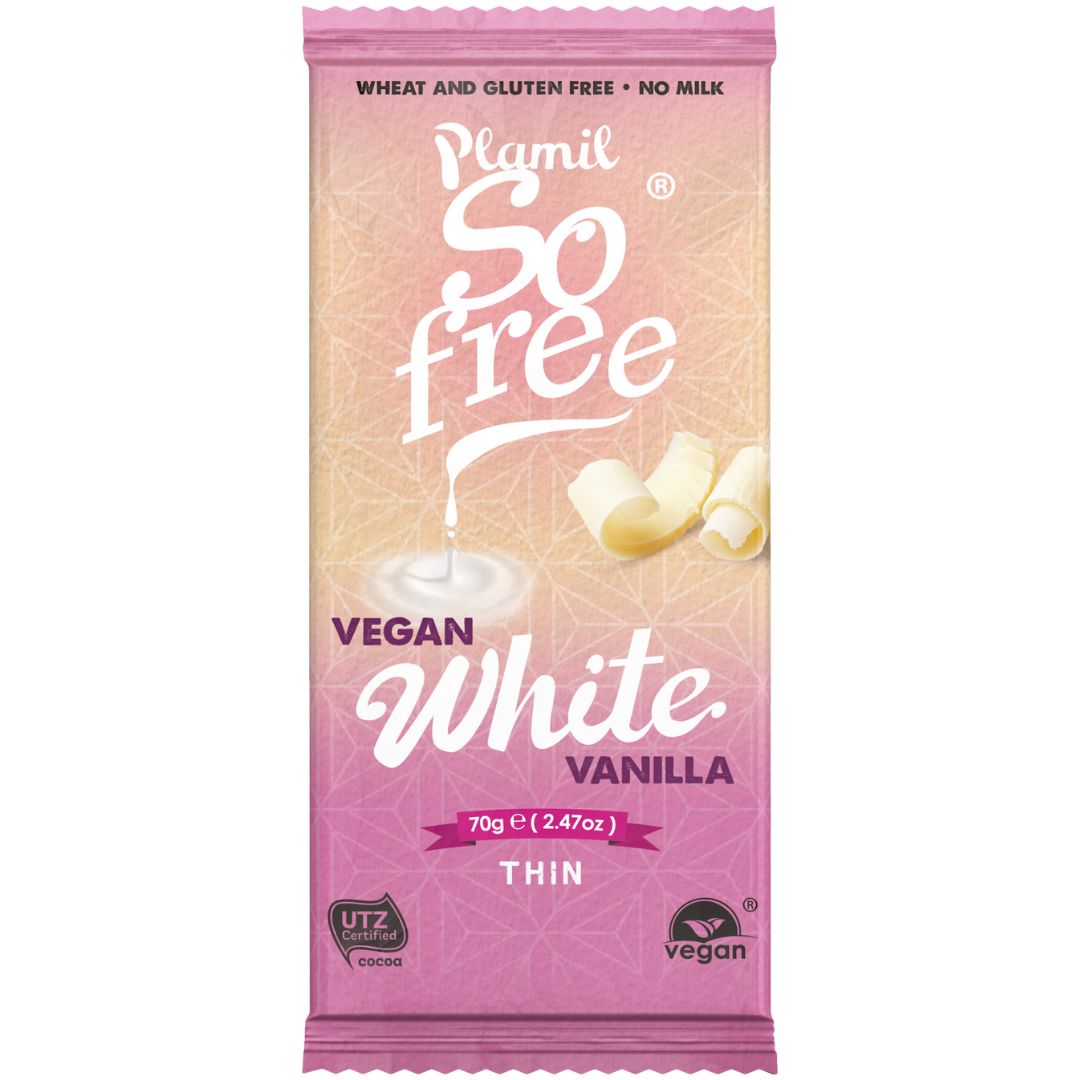 Plamil So Free Vegan White Vanilla Bar