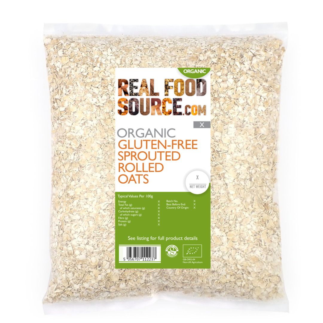 Organic Gluten-Free Sprouted Rolled Oats