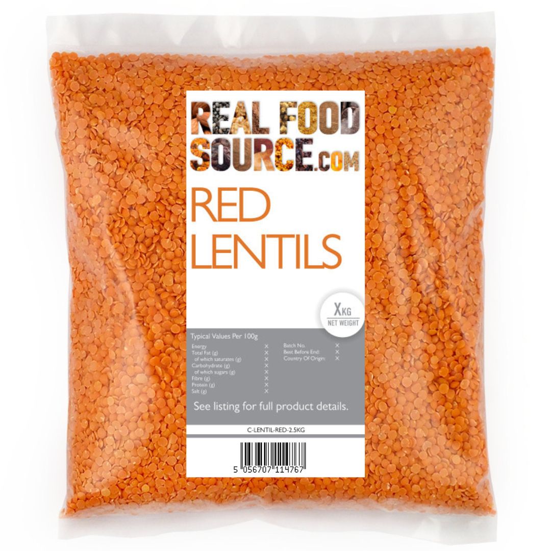 Red Split Lentils 2.5kg Savvy Saver Pack