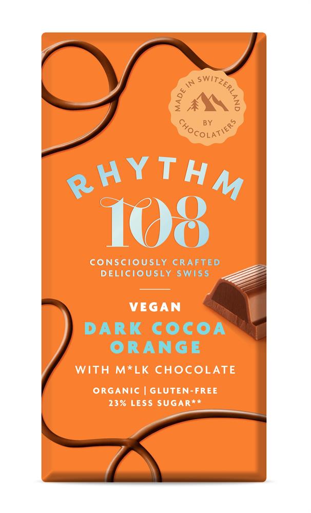 Rhythm 108 - Chocolate Tablet Dark Cocoa Orange