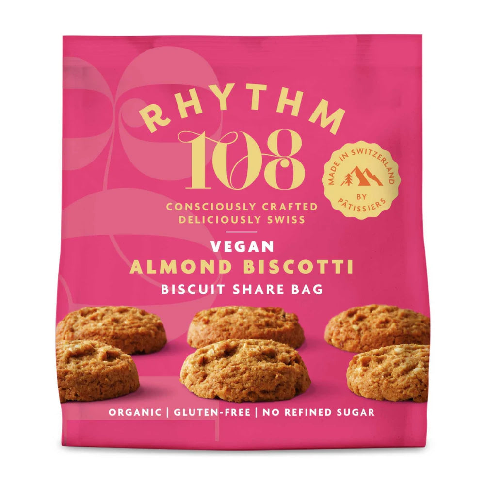 Rhythm 108 - Almond Biscotti Tea Biscuit