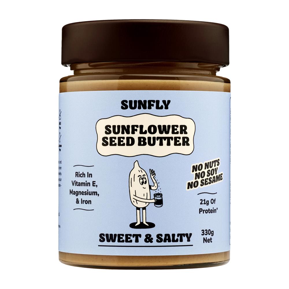 Sunfly - Sunflower Seed Butter: Sunflower Seed Butter: Sweet & Salty