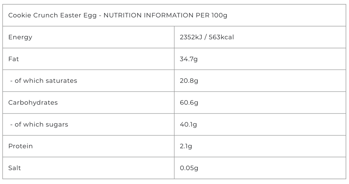 Moo Free Cookie Crunch Choccy Egg and Bar