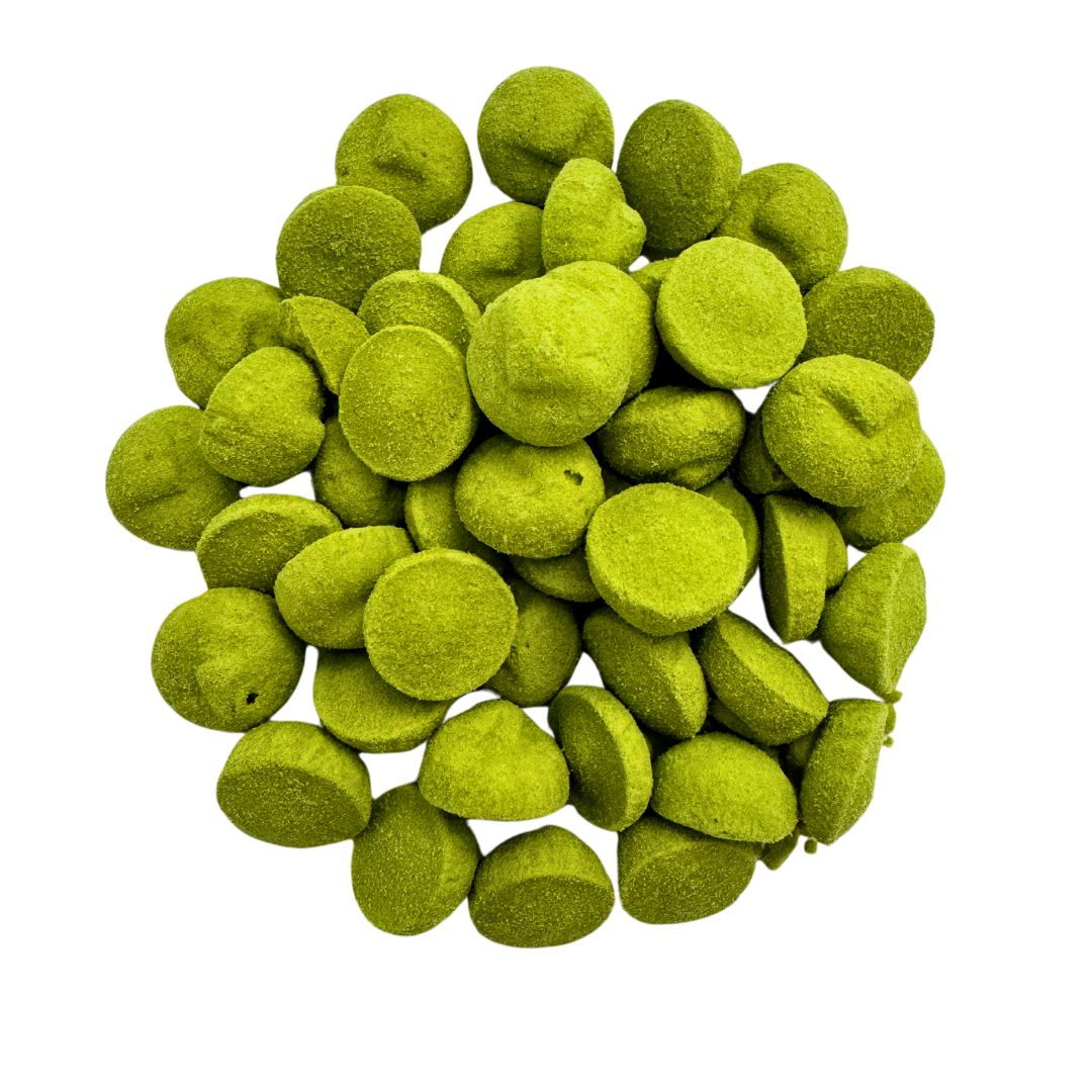 Freeze Dried Mango, Coconut and Spinach Smoothie Drops RealFoodSource