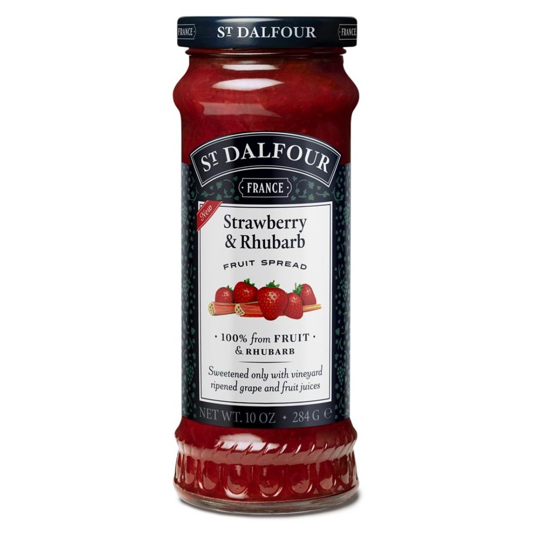 St Dalfour - Strawberry & Rhubarb Fruit Spread