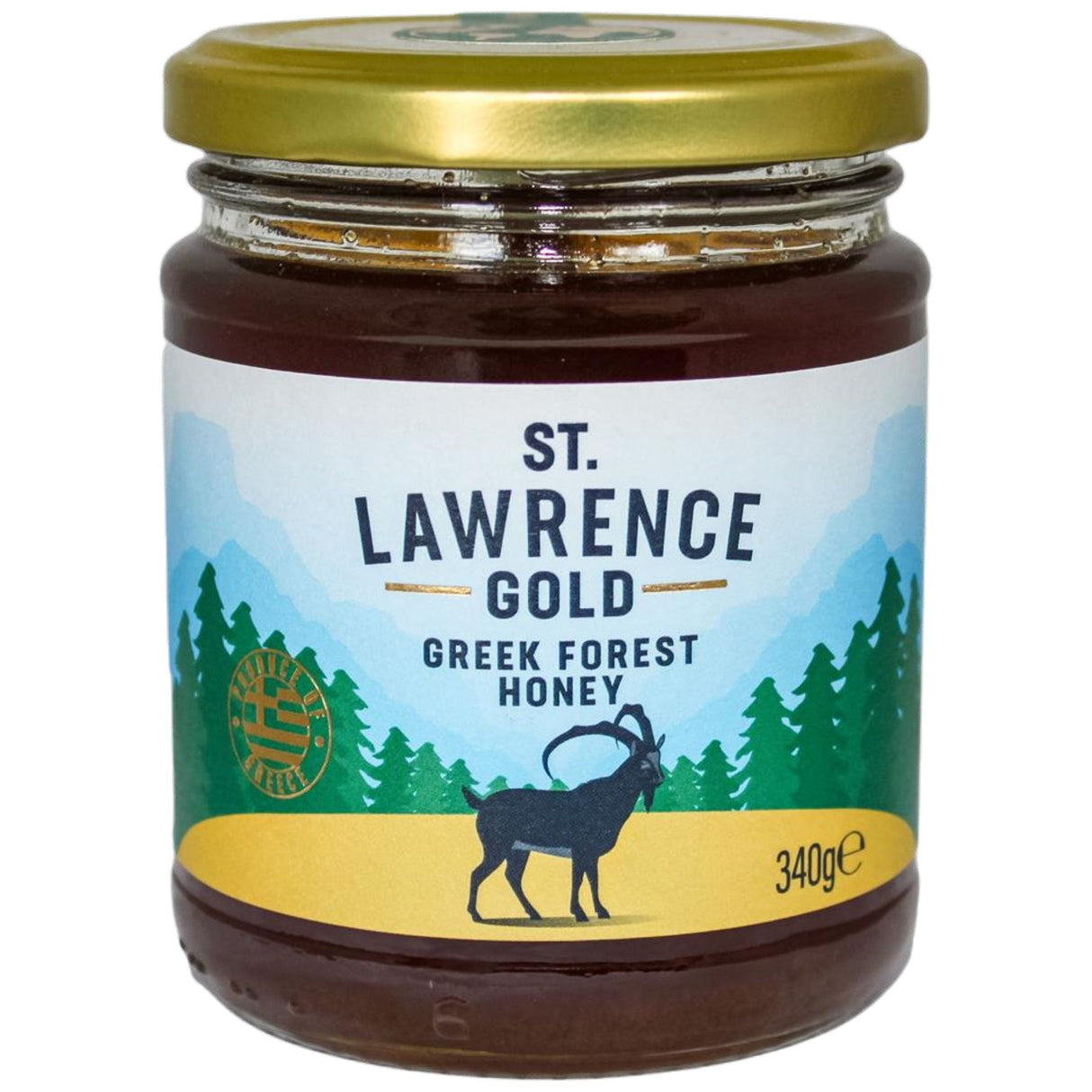 St Lawrence Gold - Gold Greek Forest Honey 340g
