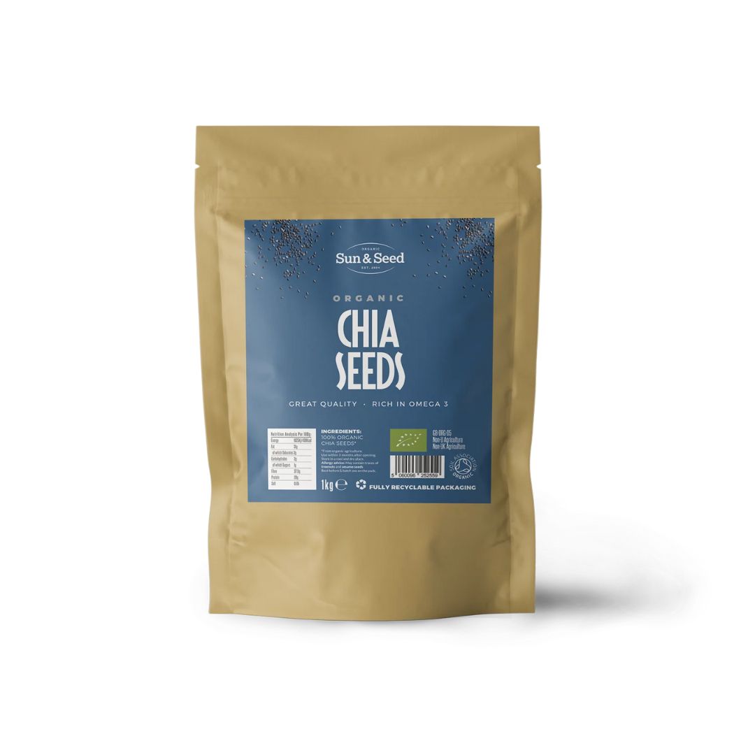 Sun and Seed - Organic Chia Seeds 1kg