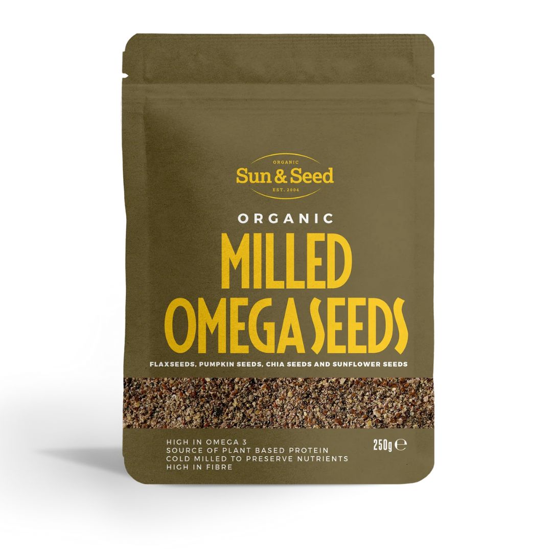 Sun and Seed - Organic Raw Milled Omega Seeds 250g
