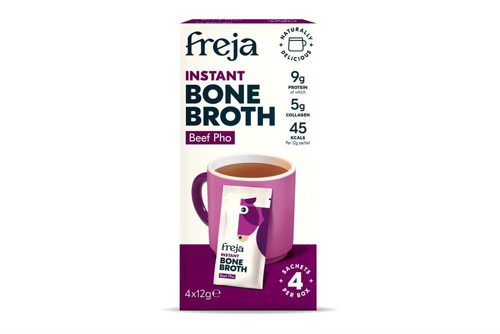 Freja Foods - Beef Pho Noodle Bone Broth Sachets (4 x 12g)