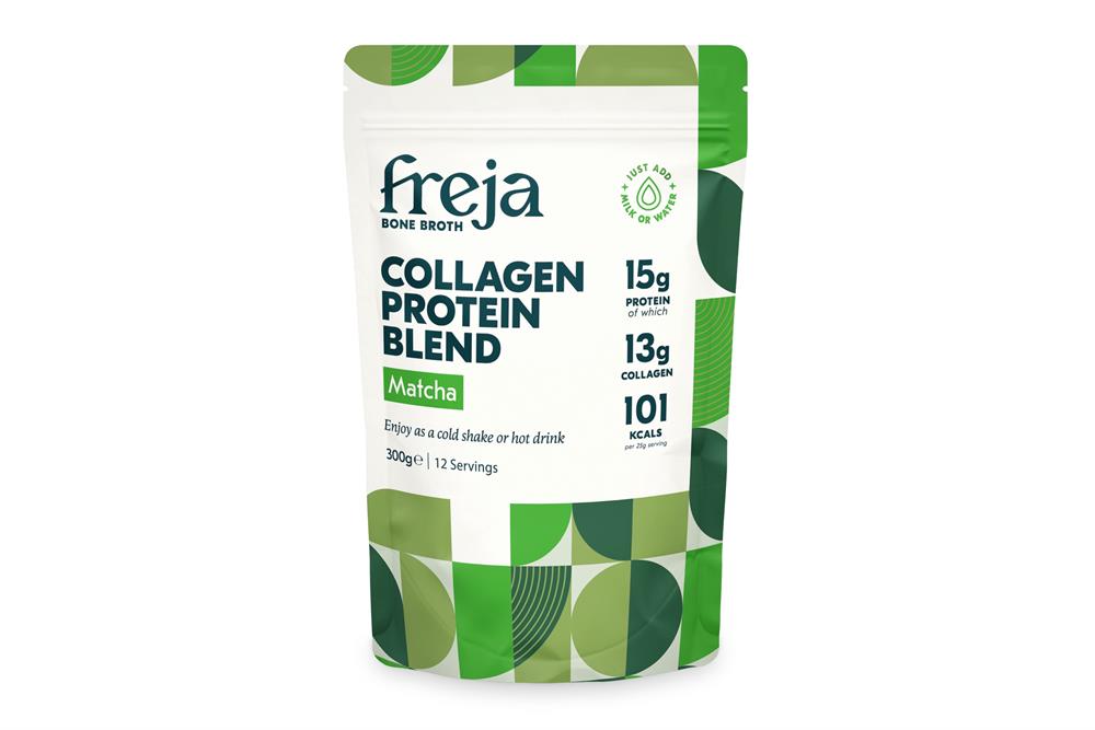 Freja Foods -  Collagen Protein Blend – Matcha | Bone Broth Protein & Collagen