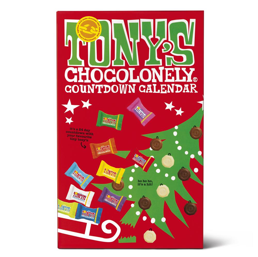 Tony's Chocolonely Countdown Advent Calendar