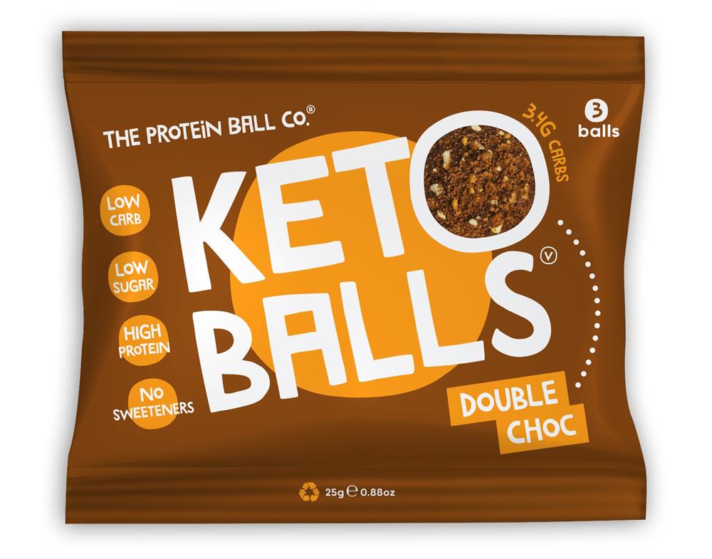 The Protein Ball Co. Double Choc Keto Balls