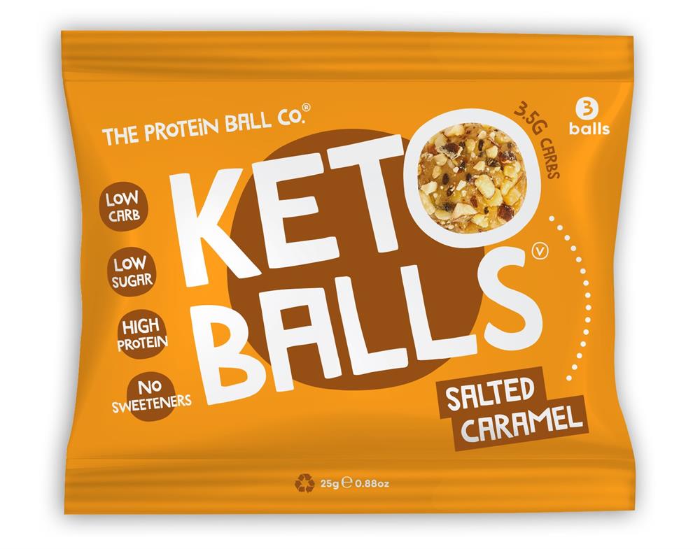 The Protein Ball Co. Salted Caramel Keto Balls