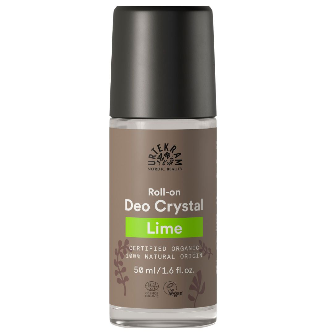 Urtekram Crystal Deodorant Roll On Lime