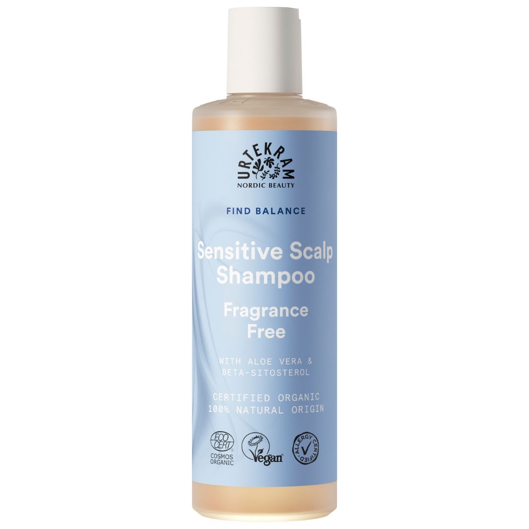 Urtekram Fragrance Free Sensitive Scalp Shampoo