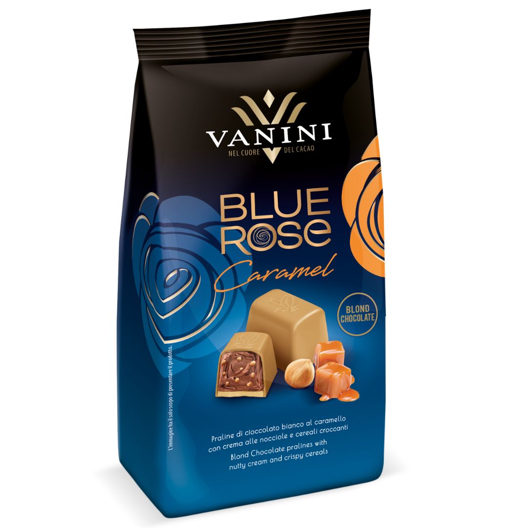 Vanini Blue Rose Caramel Pralines