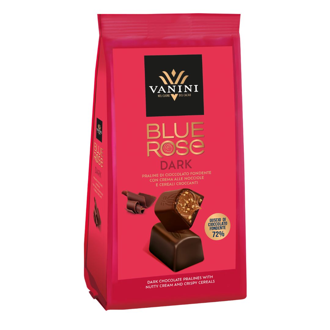 Vanini Dark Blue Rose Pralines