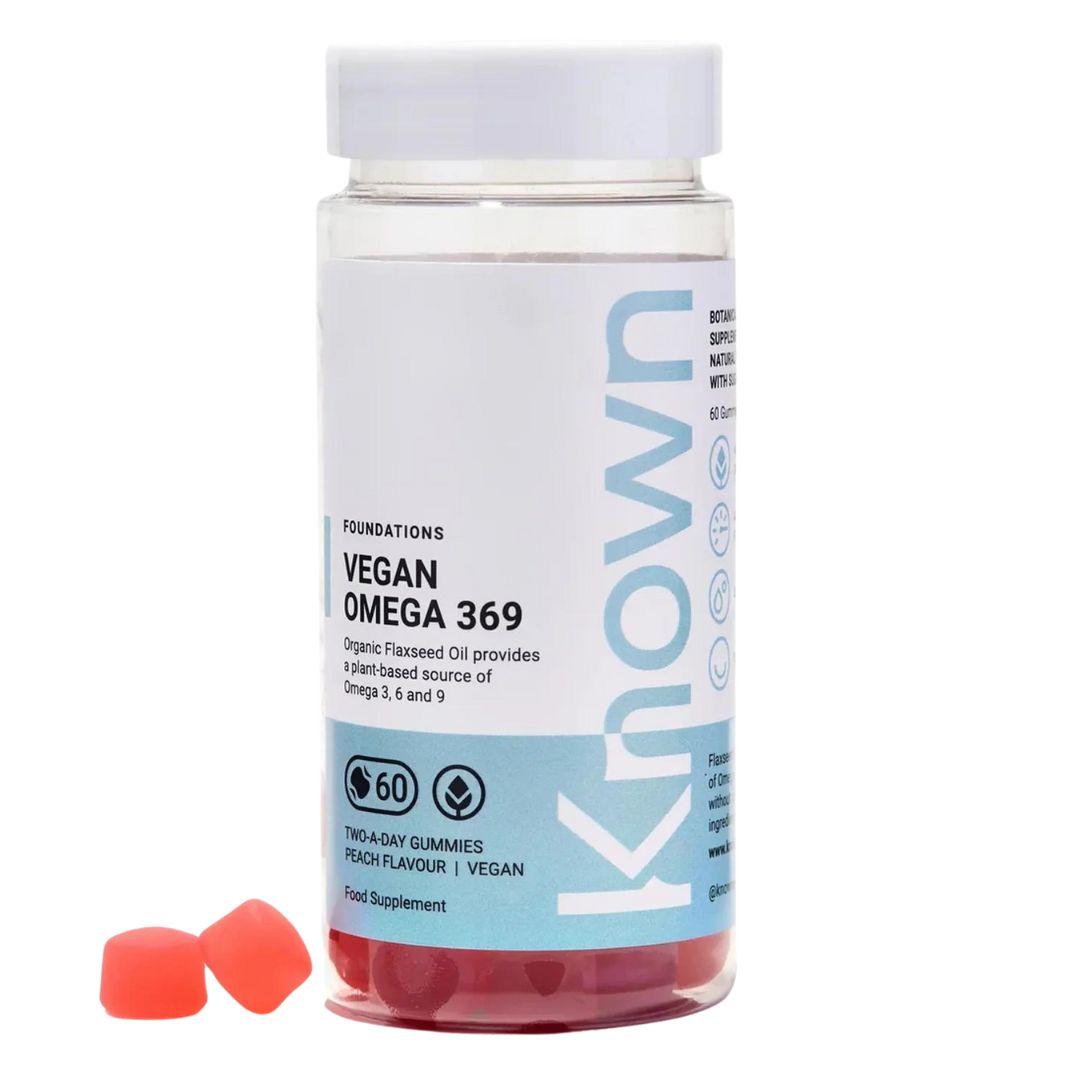 Known Vegan Omega 369 Gummy Supplements x 60