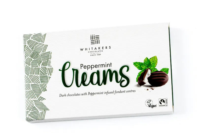 Whitakers - Dark Chocolate Mint Fondant Creams 150g