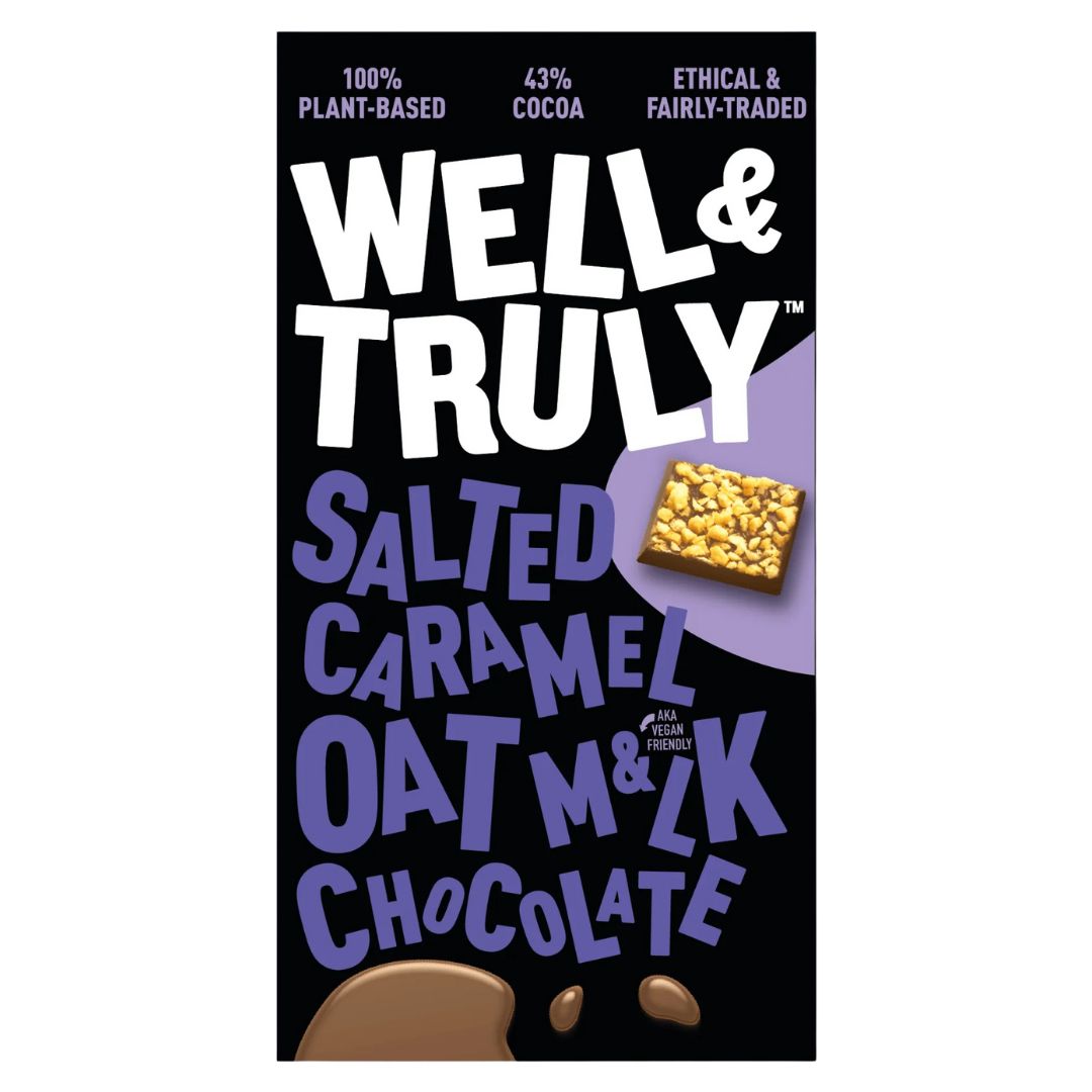 Well & Truly - Oat M&lk Chocolate with Salted Caramel