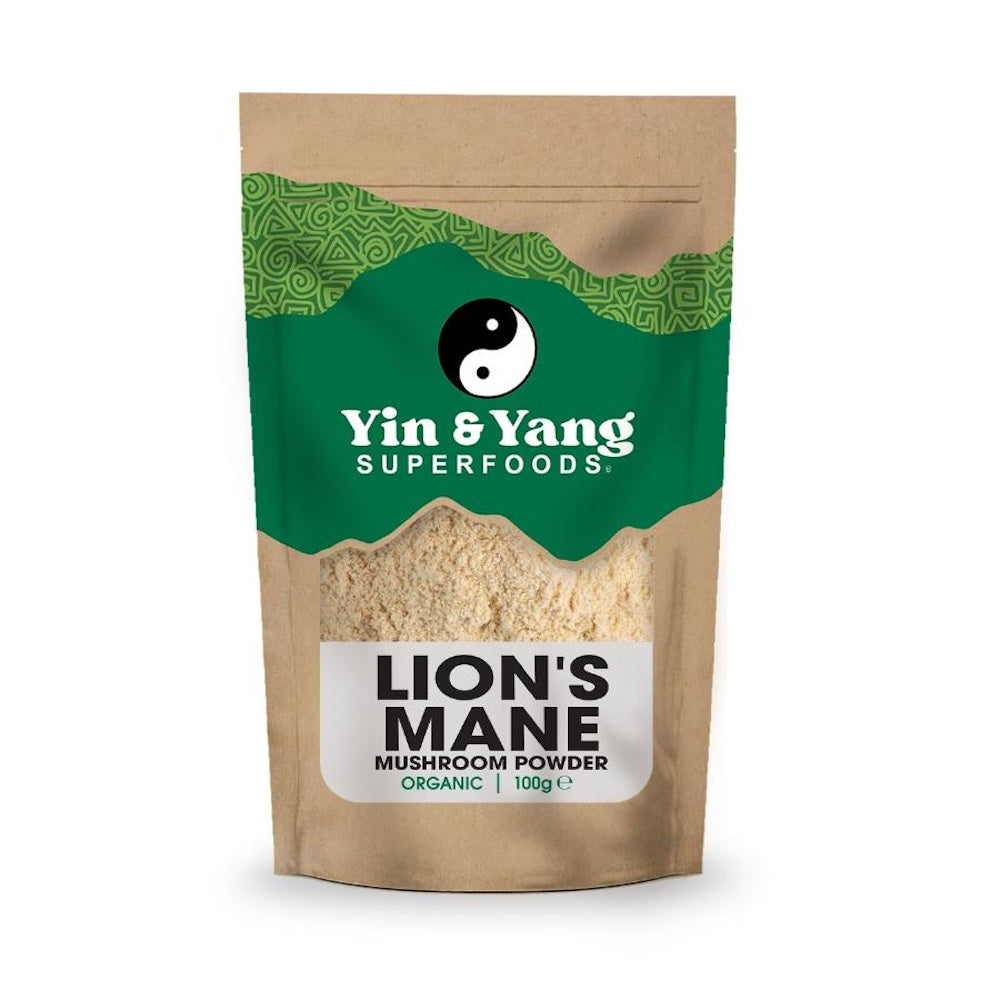 Yin & Yang Superfoods - Organic Lion's Mane Mushroom Powder