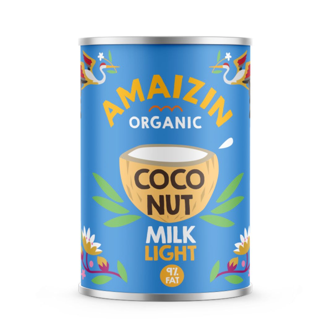 Amaizin Organic Coconut Milk Light 9%