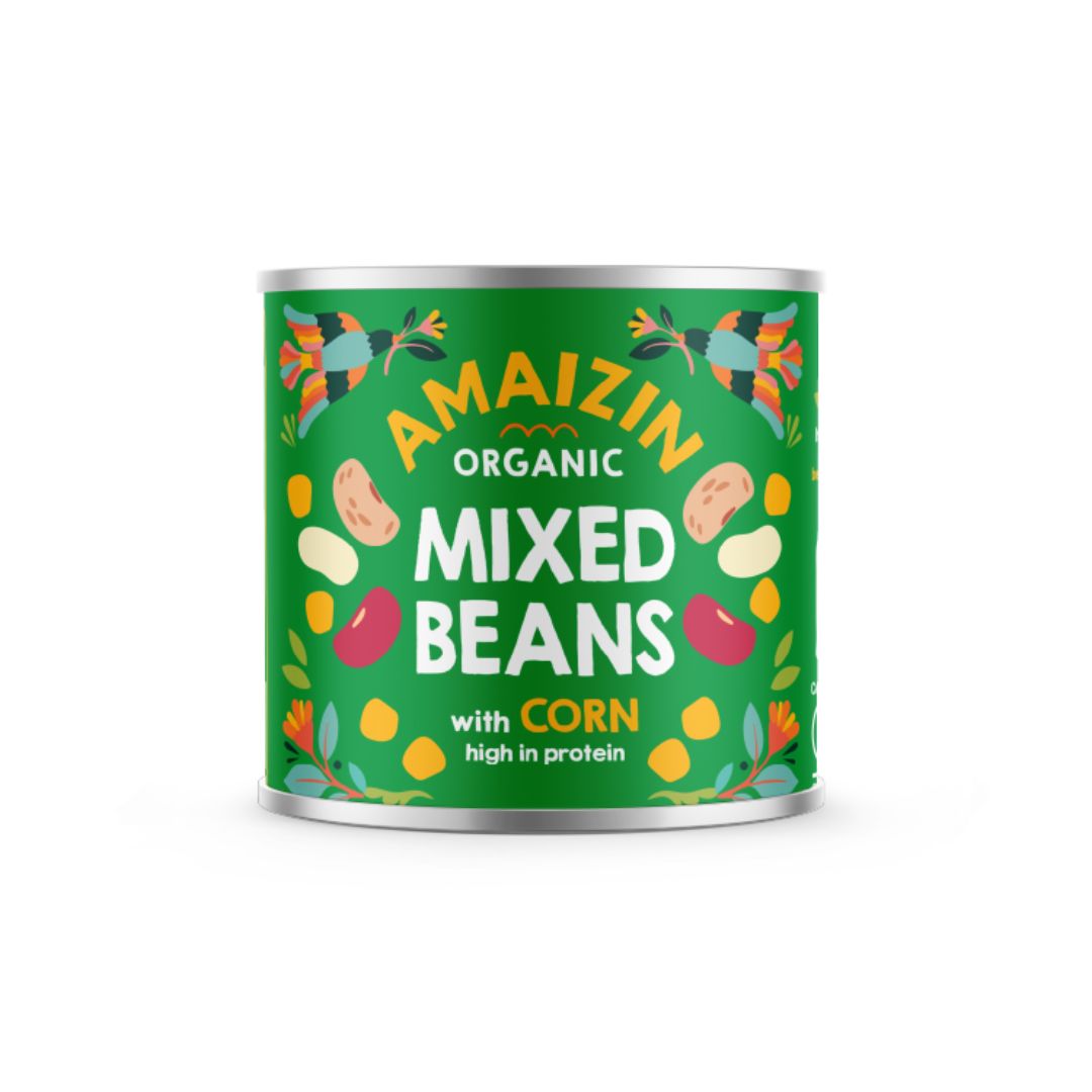 Amaizin Organic Mixed Beans with Corn