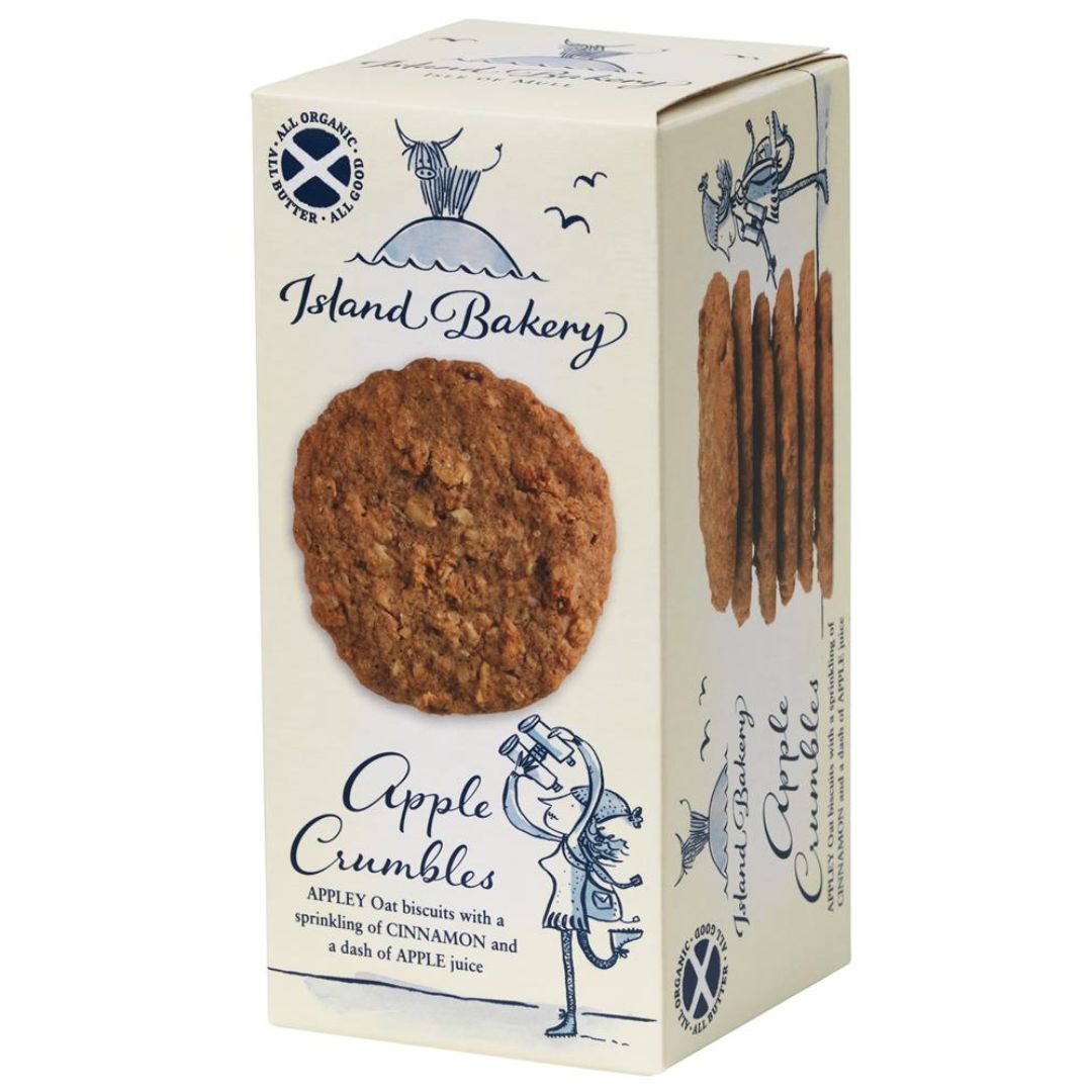 Island Bakery Organic Apple Crumble Biscuits