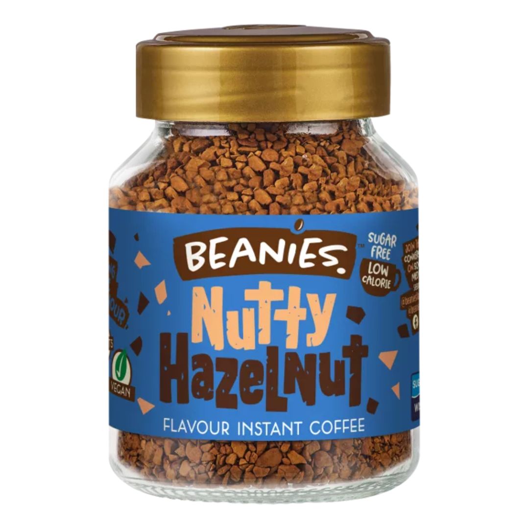 Beanies Nutty Hazelnut Flavoured Instant Coffee