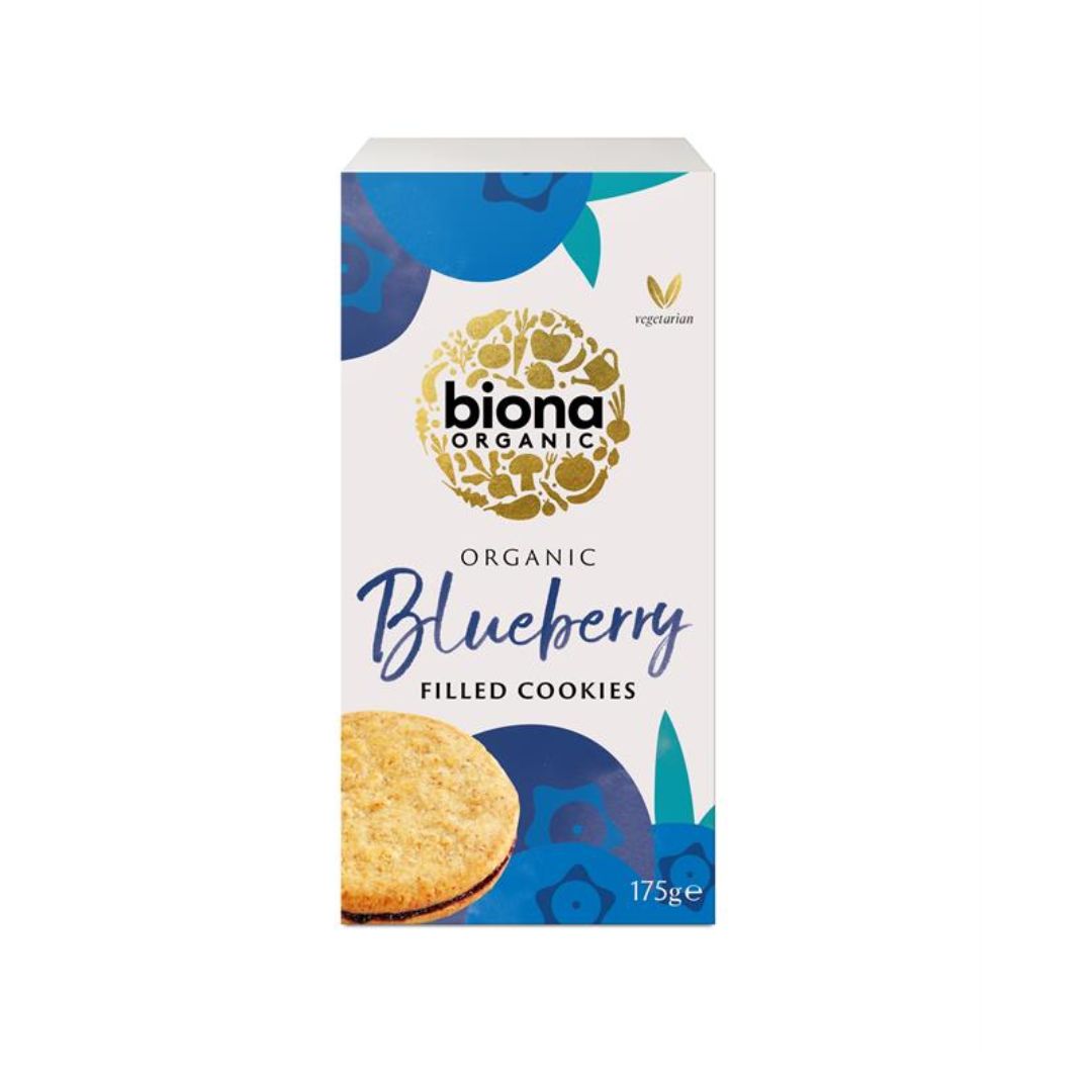 Biona Organic Blueberry Filled Cookies