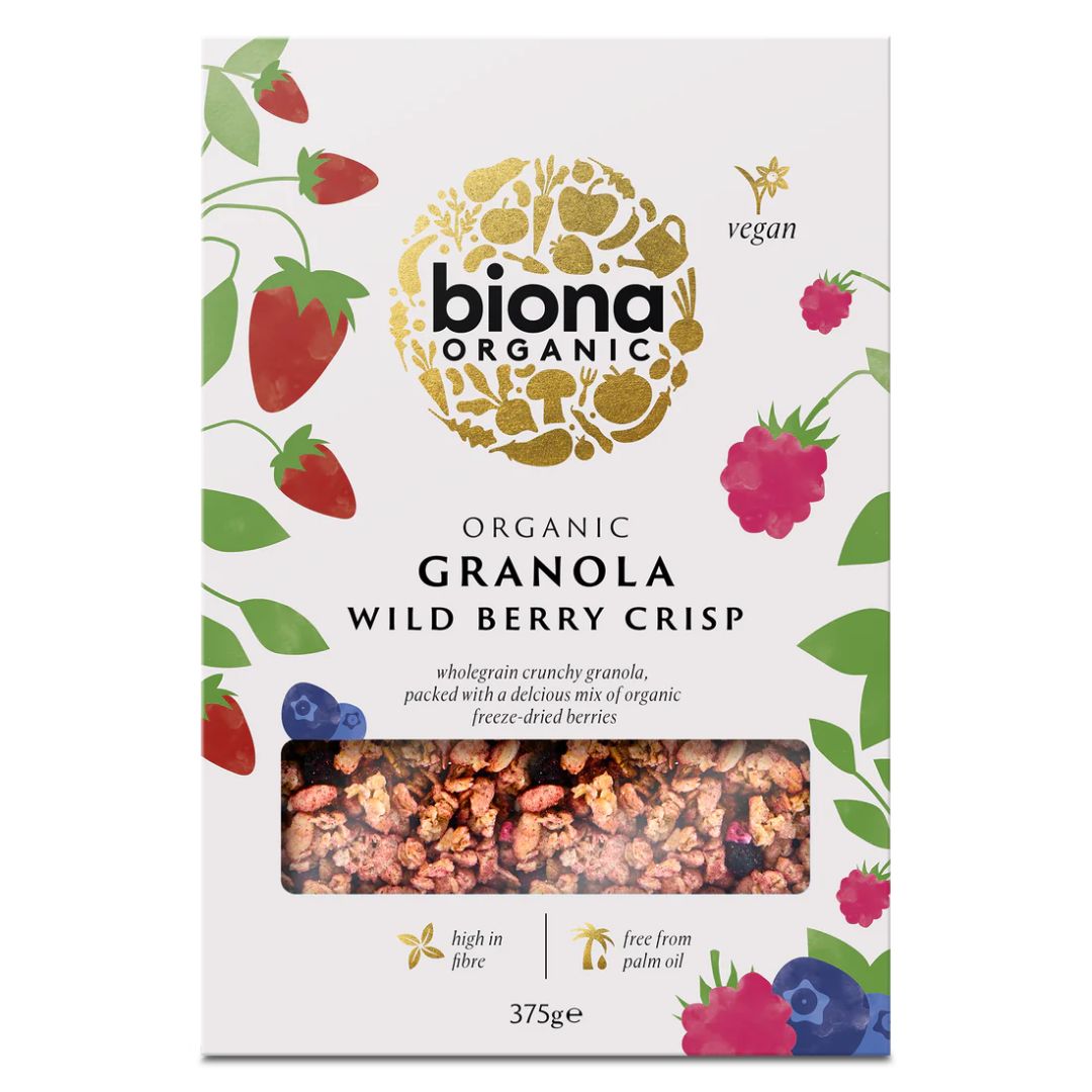 Biona Organic Wild Berry Crisp Granola