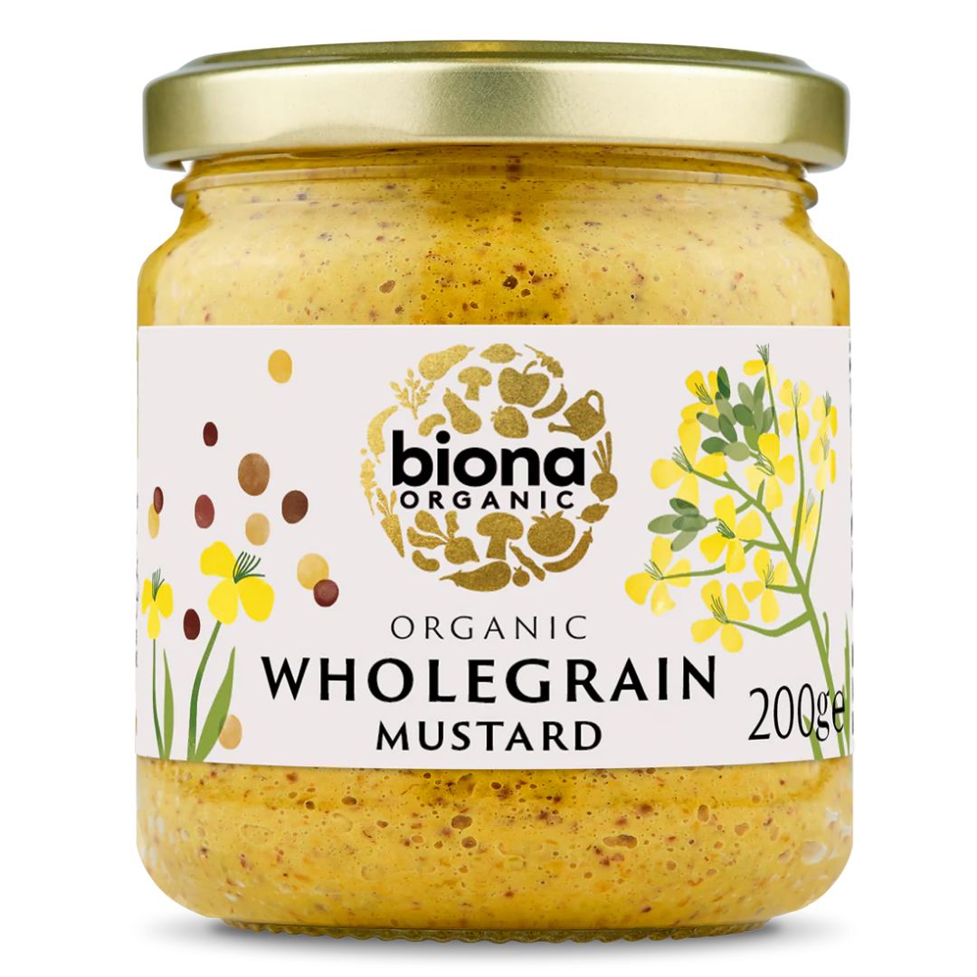 Biona Organic Wholegrain Mustard