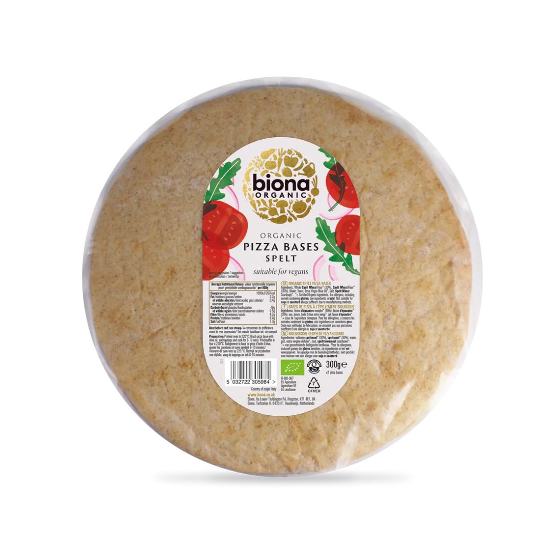 Biona Organic Spelt Pizza Bases